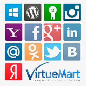 Плагин авторизации через социальные сети для Virtuemart